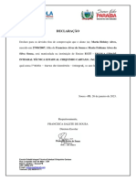 Declaração de Maria Heloisy