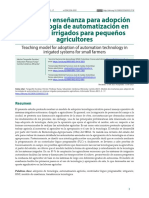 6.modelo de Enseñanza para Adopción de Tecnología de Automatización en Sistemas Irrigados para Pequeños Agricultores.