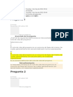 Examen de Inicio Dirección de Proyectos Pmi I