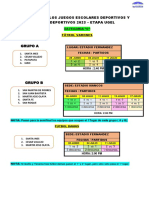 Cat. C - Fixture Jedpa 2023 - Etapa Ugel