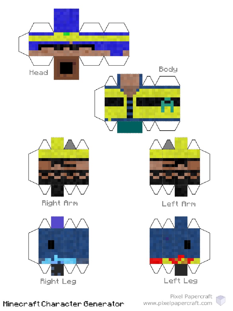 Minecraft Character | PDF