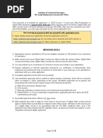 TVET Application Form for Diploma 2025/26 | PDF | Vocational Education ...