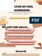 The Practice of Civil Engineering