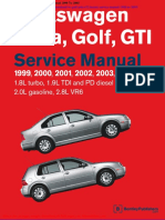VW Golf Jetta r32 Factory Service Manual 1999 To 2005