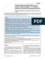 Bonsante - Initial Amino Acid Intake Influences Phosphorus and Calcium Homeostasis in Preterm Infants