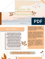 Los Signos de Puntuacion