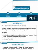 Marciano de Brito Ensino Religioso: Elementos Característicos Das Religiões