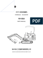 Xe15 - XCMG - Peças