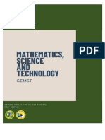 Mathematics Science and Technology Module 1 - Compress