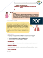 Ficha de Aprendizaje N°06 - 3er Grado