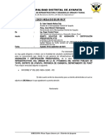 Informe N°734-Remito Solicitud de Certificacion