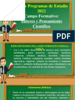 Especificidades Del Campo Formativo Saberes y Pensamiento Científico Fase 3 1er Grado Cte Marzo - Mtro. Benito
