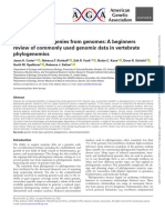 Carter Et Al.2023. Estimating Phylogenetics From Genomes