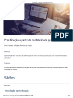 Precificação A Partir Da Contabilidade Gerencial