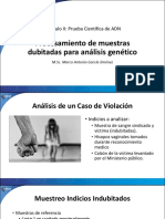 05 Procesamiento de Muestras Dubitas para Análisis Genético