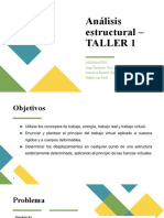 Analisis Estructural - Taller 1