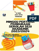 Buku Program Minggu Pertama