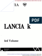Lancia Kappa Workshop Service Manual 3rd Volumes