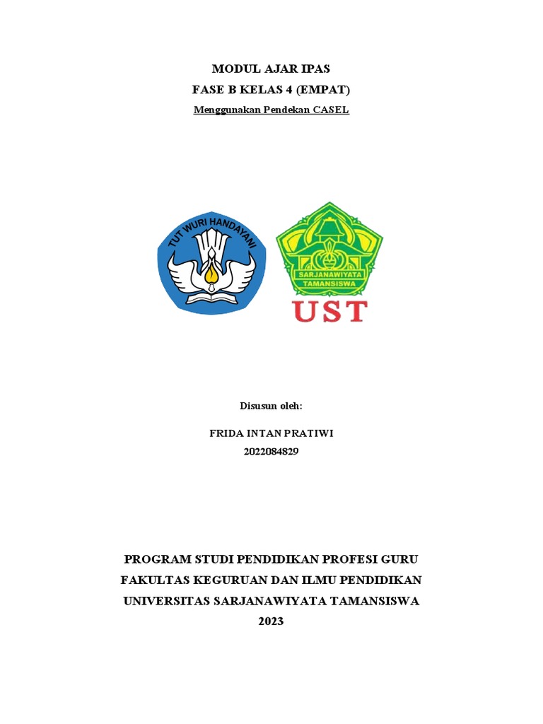 Modul Ajar IPAS Kelas 4 SD Kurikulum Merdeka | PDF | Karier ...