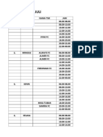 Jadwal Juli