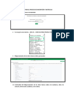 Pasos para El Proceso de Inscripción y Matricula Etdh 2023