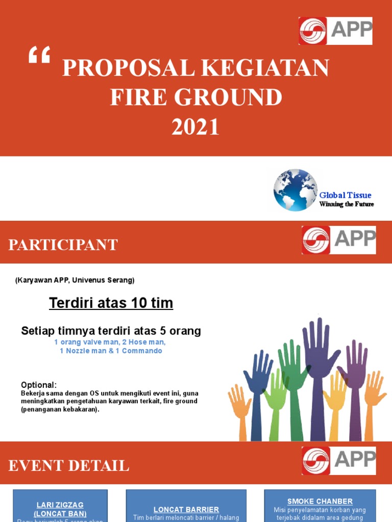 Proposal Kegiatan Fire Ground 2021 | PDF