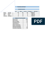 Funciones de Excel