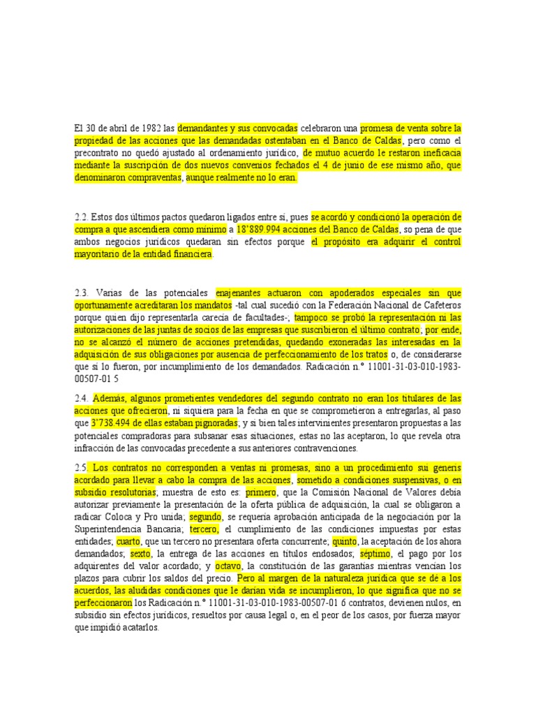 Analisis Sentencia SC 4445-2020 | PDF | Sentencia (ley) | Bancos