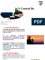 Motivación y Control de La Conducta