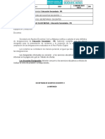 28 de Mayo Nivel Nivel/Modalidad: Educación Secundaria - PR Emite Secretaria de Asuntos Docentes 2 Destino Directivos. Secretarios. Docentes Objeto