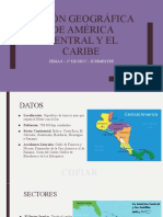 Tema 6 - Ii Bim - América Central y El Caribe