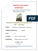 Monografia Demanda de Prescripcion Adquisitiva de Bien Inmueble