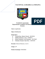 Informe #9 (Agrotecnia - Práctica)