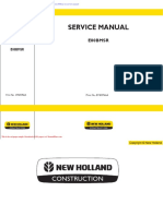 New Holland Excavator E80bmsr en Service Manual