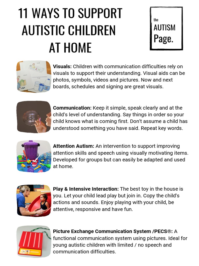Support Strategies for Autistic Children | PDF | Autism Spectrum ...