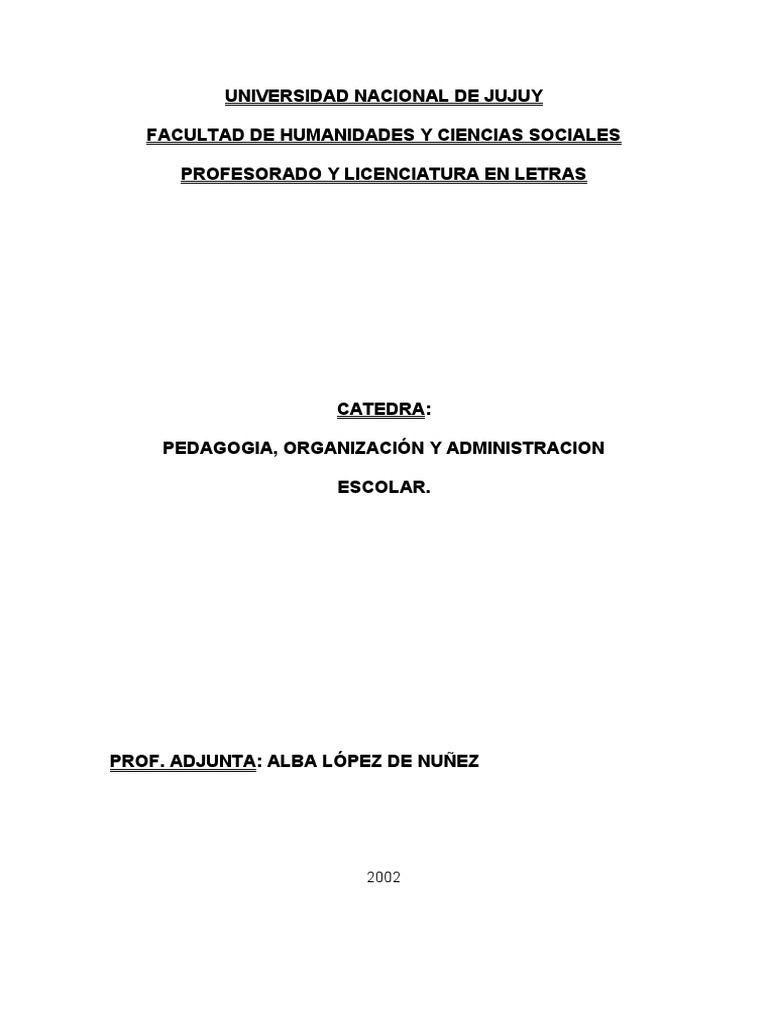 Método y Programa en Letras 2022 | PDF | Pedagogía