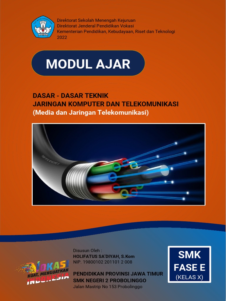 3 Modul Ajar 23.6 DTKT Media Dan Jaringan Telekomunikasi Holifatus | PDF
