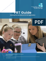 Document - PRT Guide - Moving From Provisional To Full Registration