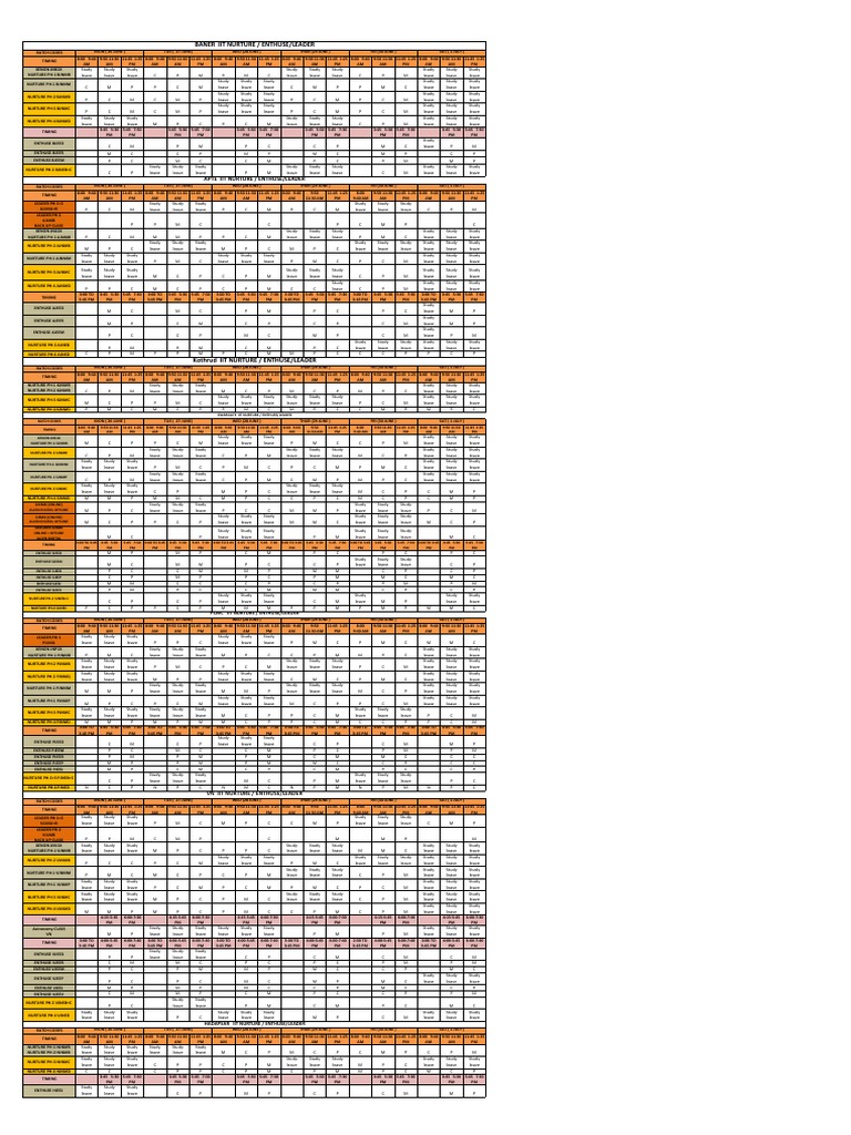 Batch Codes and Timing Schedule | PDF | Cyberspace | Internet