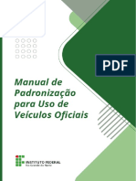 Manual de Padronização para Uso de Veículos Oficiais - IFRN