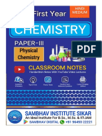 1638236455649B.sc. First Year Chemistry Paper 3 Notes