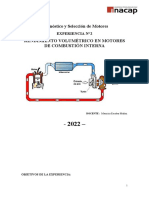 Guía N°2 de Taller Rendimiento Volumetrico