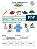 Examen de Diagnóstico Inglés I