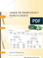 Arbol de Problemas y Marco Lógico