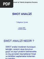 SWOT Analizi