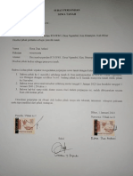 Surat Sewa Dan Persetujuan