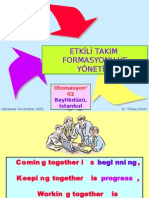 Etkili Takım Yönetimi