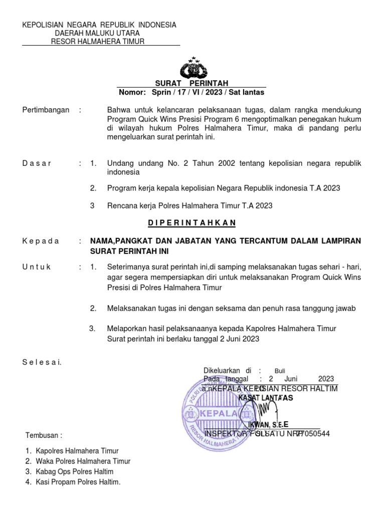 Rengiat Quick Wins Presisi | PDF