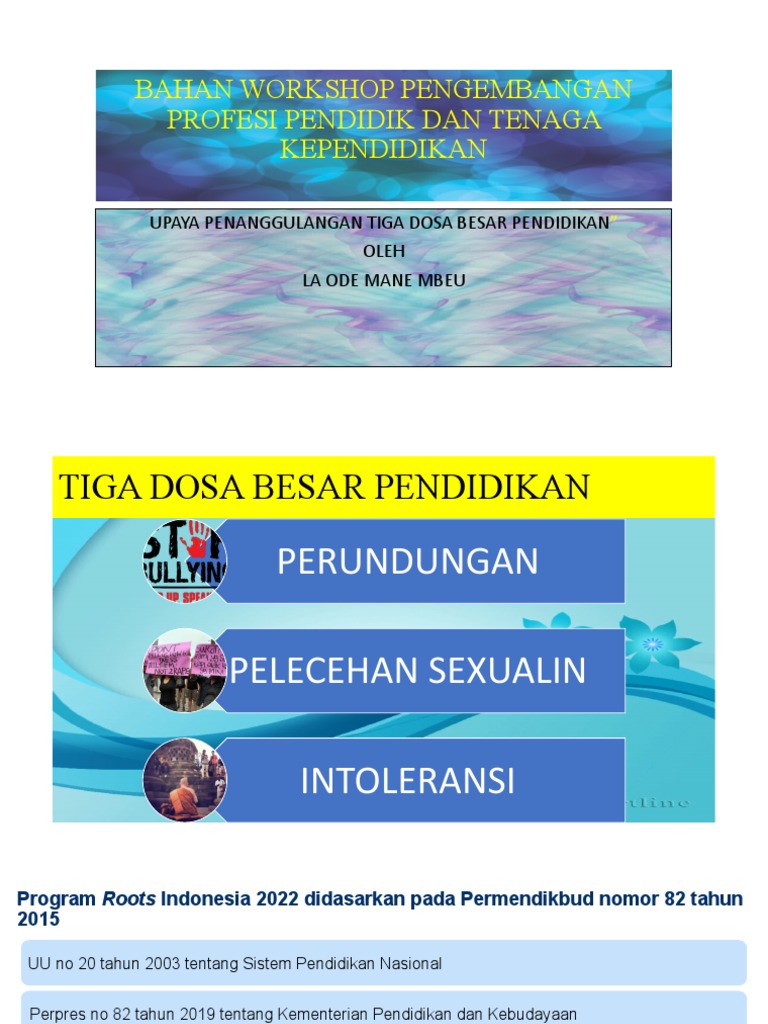 Program Roots: Solusi Perundungan Sekolah | PDF