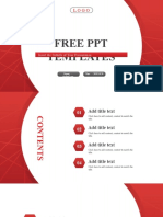 Red Simple Business PPT Template